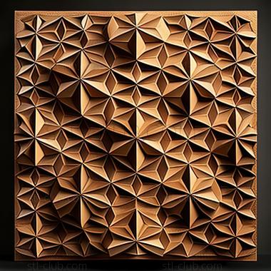 3D model st geometric pattern (STL)